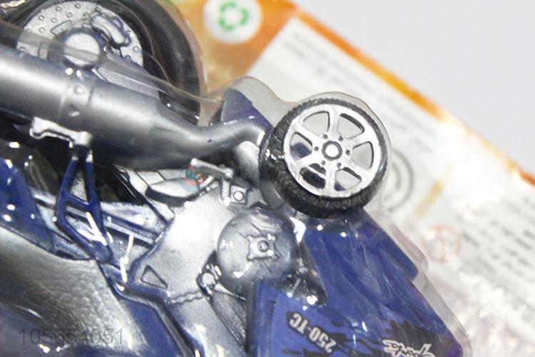 Good Quality Simulation Motorcycle Plastic Pull-Back Toy Vehicle