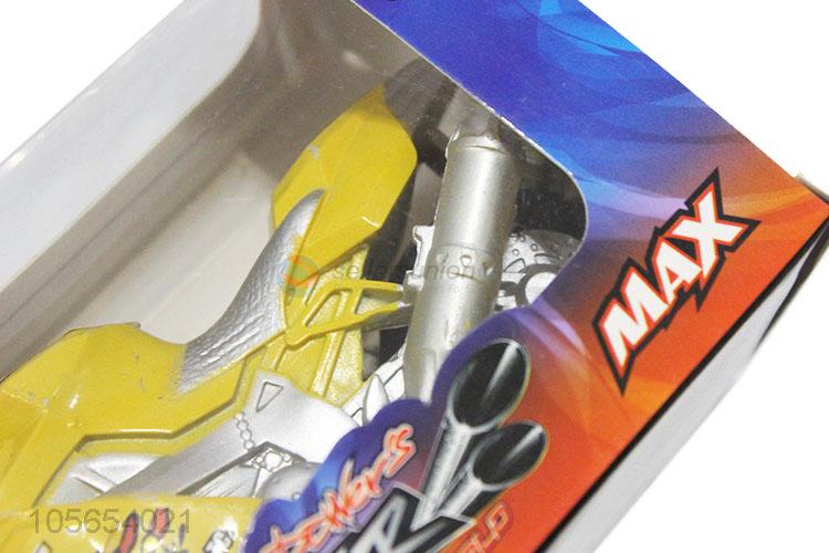 High Quality Pull-Back Motorcycle Plastic Toy Racing