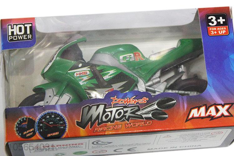 New Design Plastic Pull-Back Motorcycle Race Toy Car