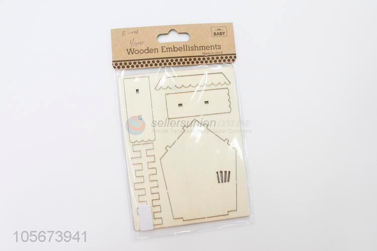 China Manufacture Wooden DIY Craft Set Best Embellishments