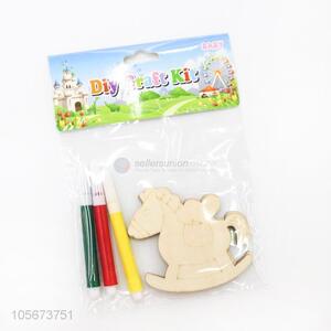 Good Quality DIY Coloring Wooden Craft Kit