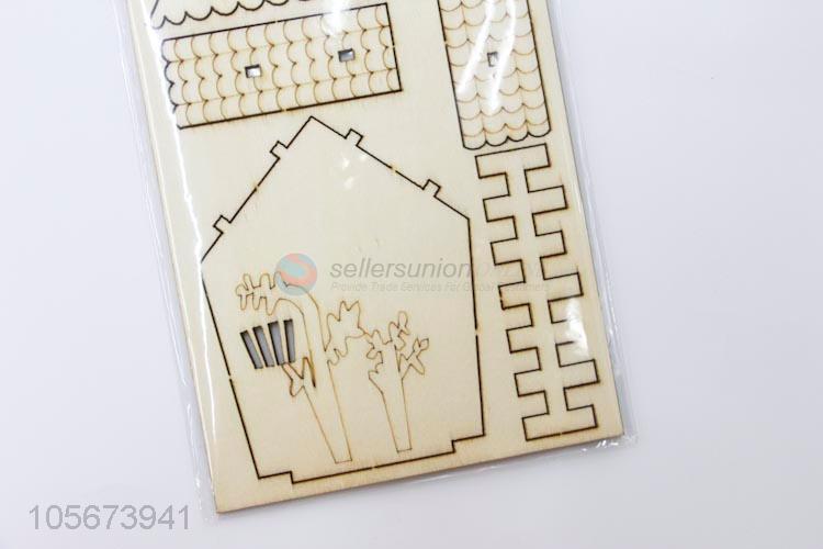 China Manufacture Wooden DIY Craft Set Best Embellishments