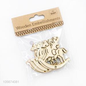 Best Price Wooden Ornaments Hanging Embellishments Set