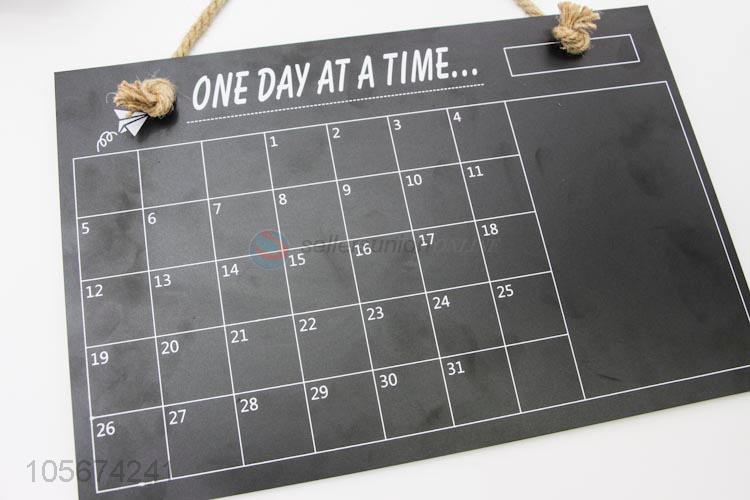 Good Quality Wooden Date Series Wall-Mounted Blackboard