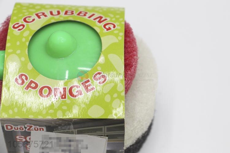 Top sale kitchen cleaning pan brush pot brush with plastic handle