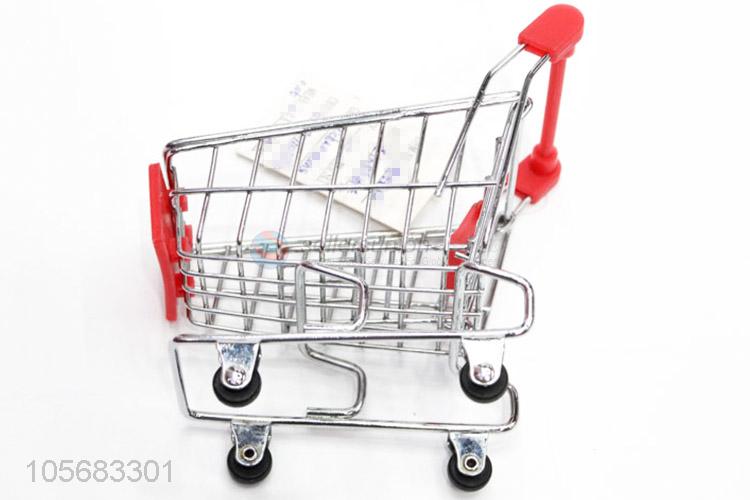 Hot Selling Mini Shopping Cart Decorative Crafts