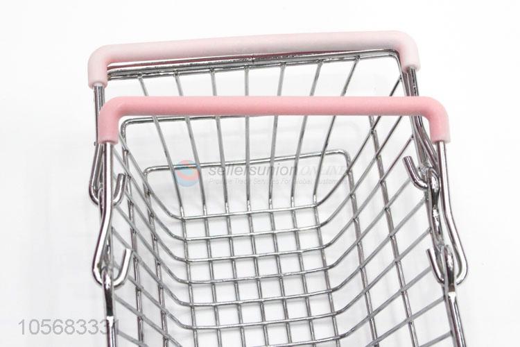 Good Quality Fashion Mini Iron Basket Household Decorative Crafts