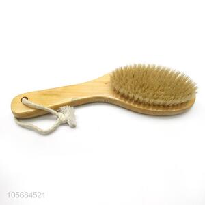 Hot Selling Comfortable Wooden Handle Bath Brush