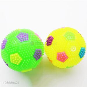 Good Sale Colorful Flashing Spiky Bouncy Ball Kids Toy Ball