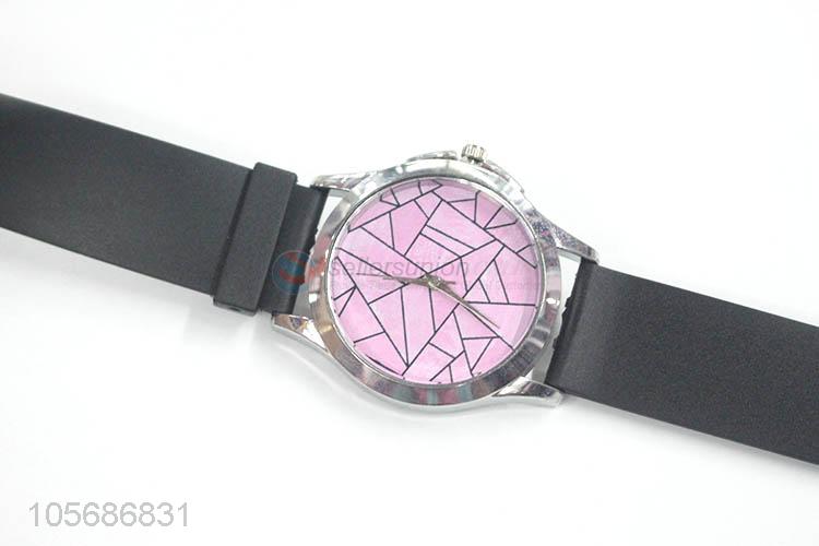 Hot Selling Leather Watchband Decorative Watch