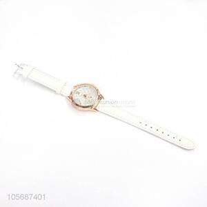 Wholesale Fashion White Alloy Wrist Watch For Women