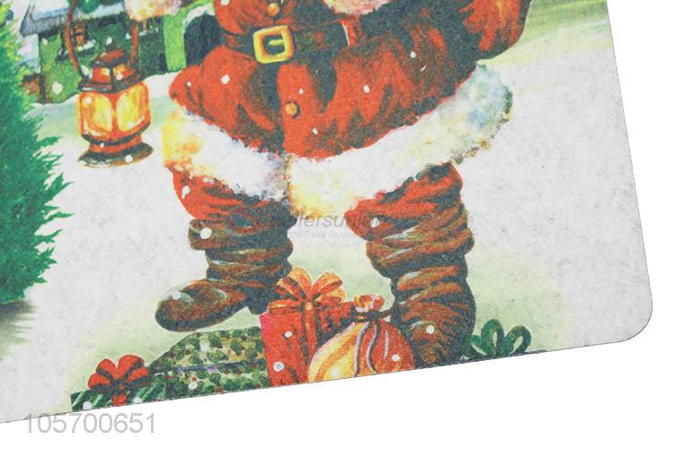 High Quality Christmas Printing Sitting Room Kitchen Floor Mat