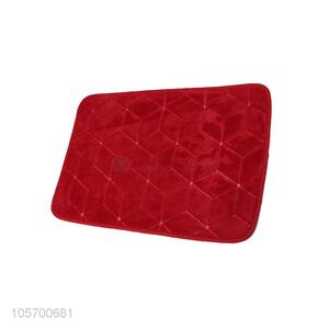 Excellent Quality Red Home Decor Door Mat Floor Mat