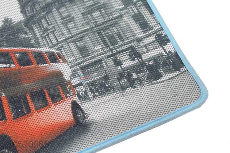 Popular Promotional Bus Pattern Home Front Door Entry Welcome Mat