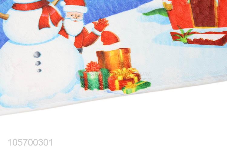 Competitive Price Christmas Series Floor Mat Doormat For Entrance