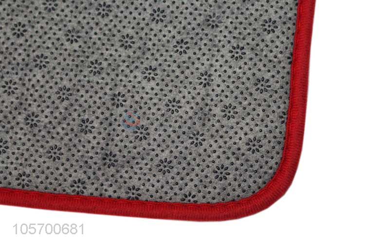 Excellent Quality Red Home Decor Door Mat Floor Mat