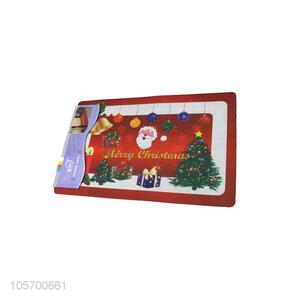 Top Quanlity Christmas Pattern Non-Slip Home Decor Door Mat