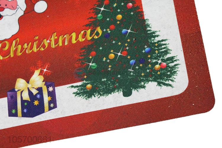 Top Quanlity Christmas Pattern Non-Slip Home Decor Door Mat