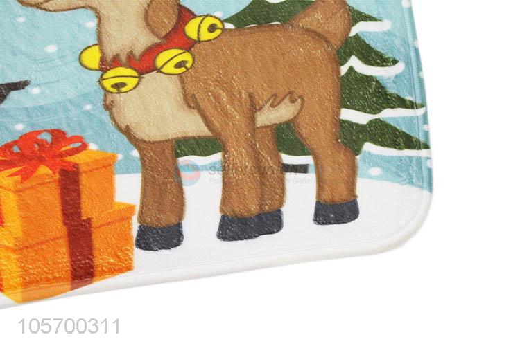 Cheap Price Christmas Pattern Non-slip Floor Mat