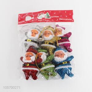 Good Sale 6 Pieces Santa Claus Christmas Ornament