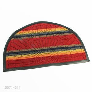 Semicircle Shaped PVC Door Mat/Bath Mat for Sale