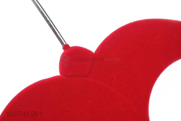 Latest design houseware heart shape pile coating silk rack