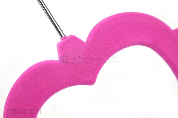 Factory wholesale houseware anti-slip pile coating clothes hanger