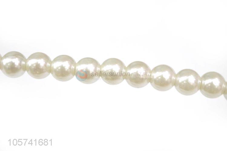 Good quality household luxury imitation pearls clothes hanger