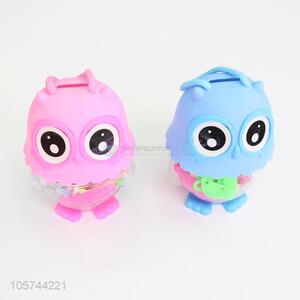 Cute Owl Shape Barrel Packaging Play Dough With Clay Mould Set