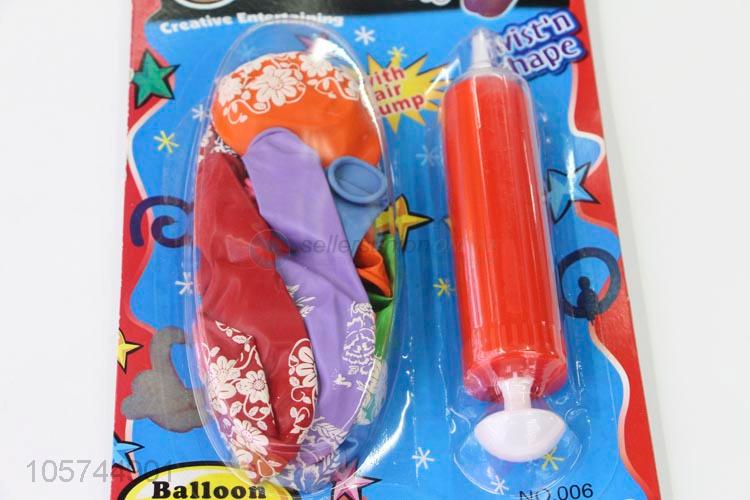 Best Price Decorative Balloons With Hand Pumps Set