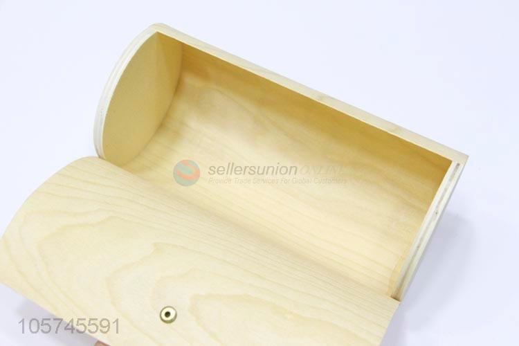 Top quality home decor natural color wooden storage box