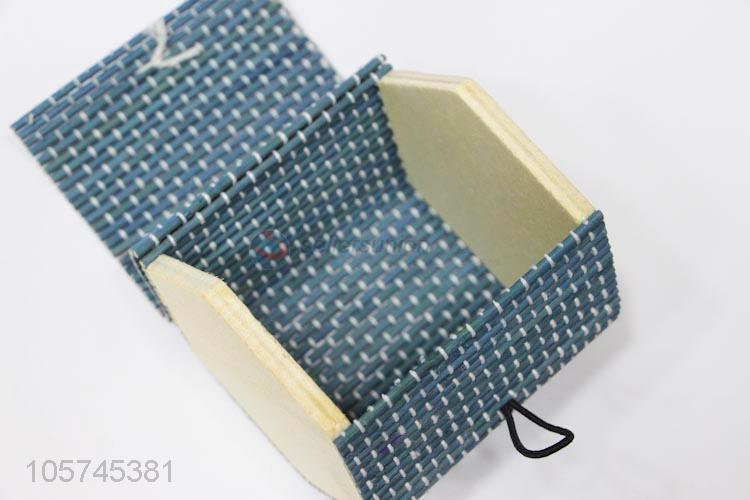 Outstanding quality bamboo curtain style jewelry box jewelry case