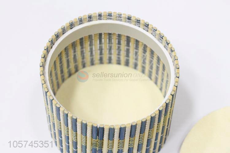 Professional supply handicraft curtain bamboo wooden jewelry box