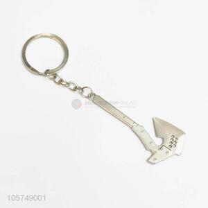 Factory directly sell axe shape zinc alloy keyrings metal key chain