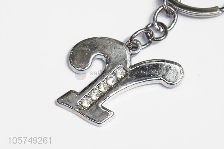 Best sale letter Y shape zinc alloy keyrings metal key chain