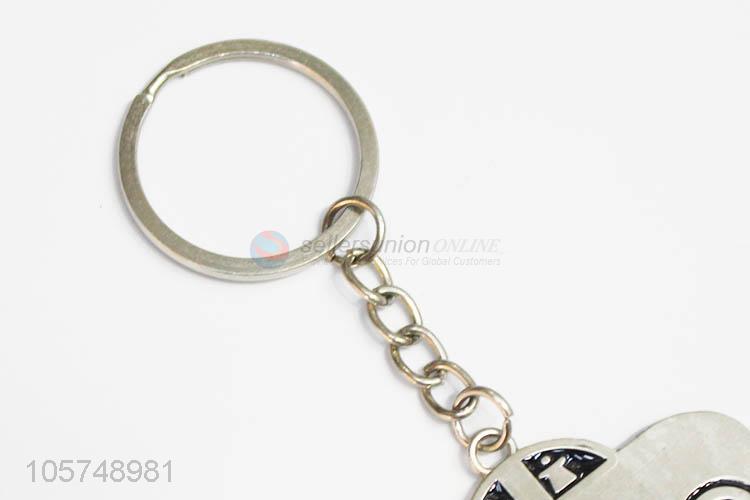 Excellent quality car shape zinc alloy keyrings metal key chain