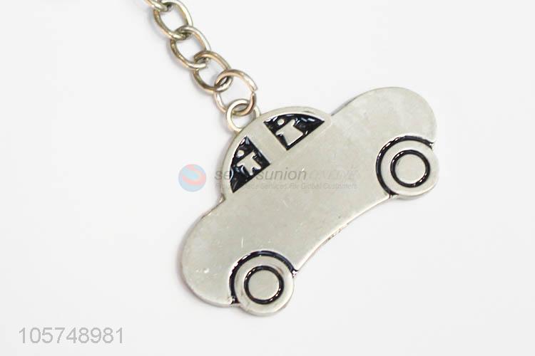 Excellent quality car shape zinc alloy keyrings metal key chain