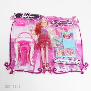 Best Quality Beauty Girl Diy Makeup Dolls Toy