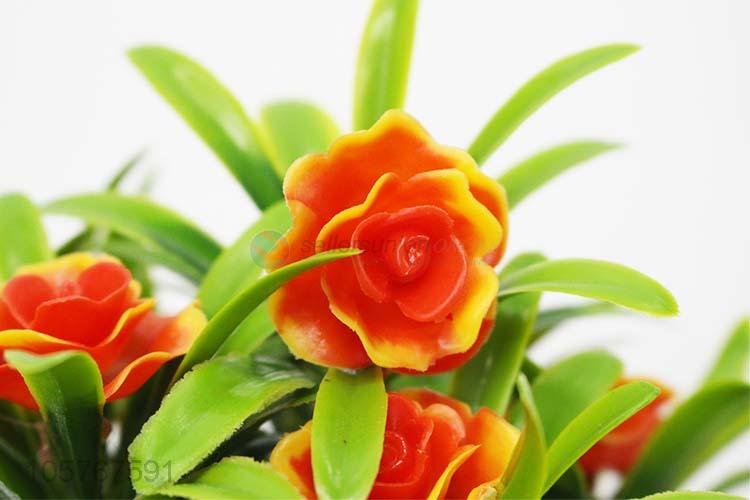 Unique Design  Plastic Artificial Flower for Home Decor