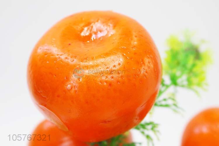 Cheap Promotional Artificial Orange for Table Decoration