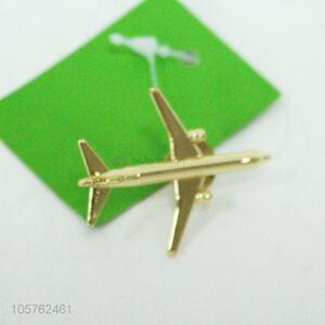 Best Selling Airplane Design Golden Badge for Sale