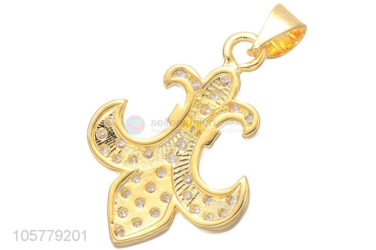 New Arrival Inlay Zircon Copper Pendant Fashion Jewelry