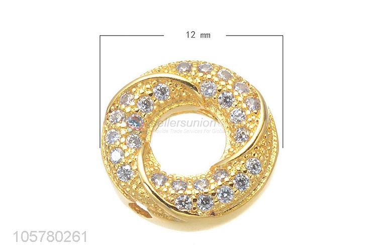 Hot Selling Big Hole Round Spacer Bead Best Jewelry Accessories