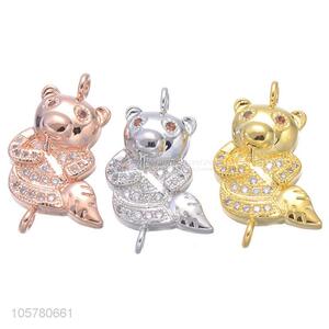 Cartoon Design Inlay Zircon Jewelry Parts Fashion Accessories