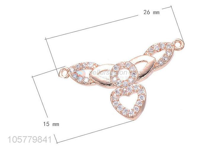 Good Quality Fashion Inlay Zircon Pendant For Necklace