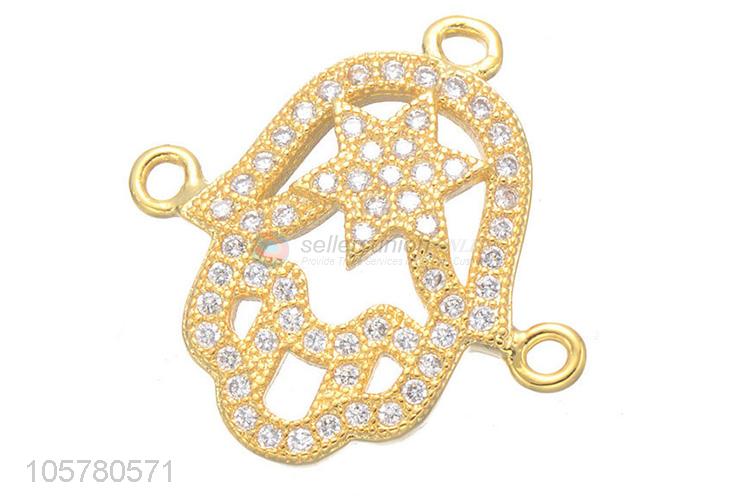 Hot Selling Inlay Zircon Jewelry Parts Fashion Accessories