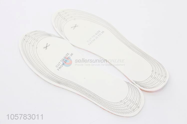 Good quality colorful check print kids latex insoles