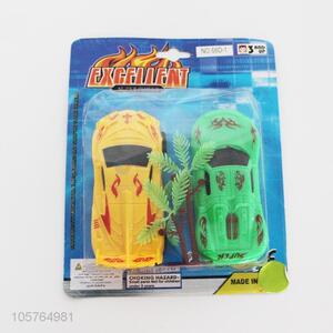 Wholesale custom 2ps plastic pull-back cars