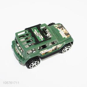 Professional manufacturer plastic inertia military vehicle toy