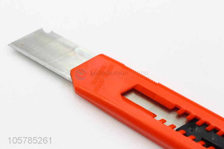 Factory Supply Plastic Snap-Off Knife Cheap Art Knife